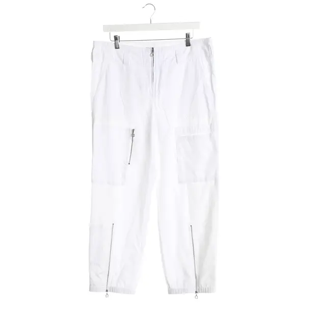 Pants, in White, Cotton, Marc Cain Sports
