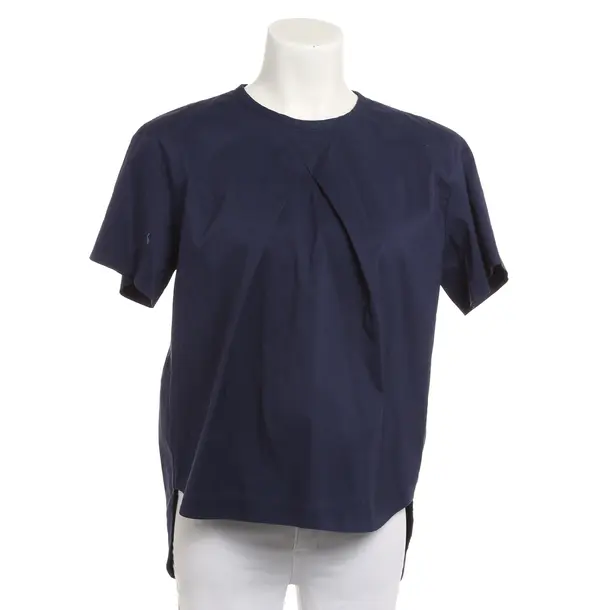 Bluse, in Navy, Baumwolle, Strenesse