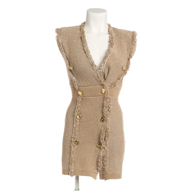 Kleid, in Braun, Baumwolle, Elisabetta Franchi