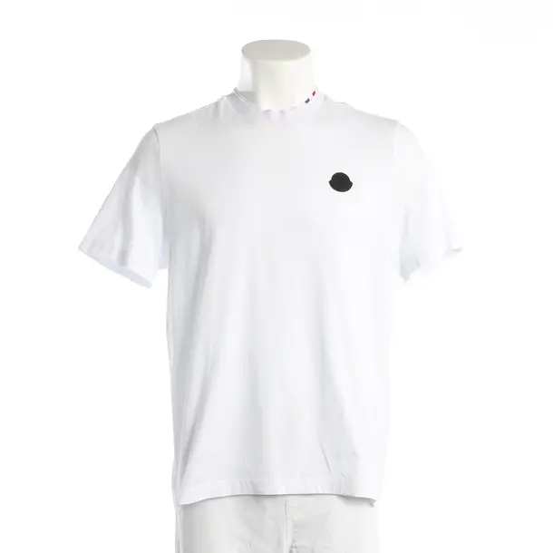 Maglietta, in Bianco, Cotone, Moncler