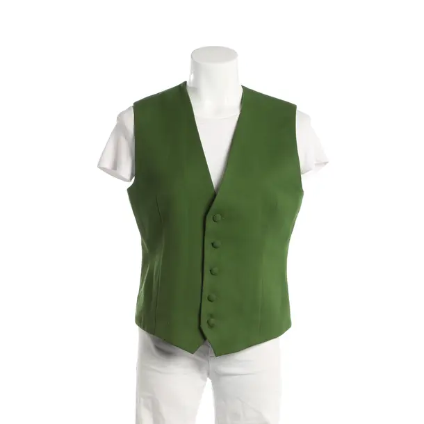 Vest, in Green, Wool, Ami Paris