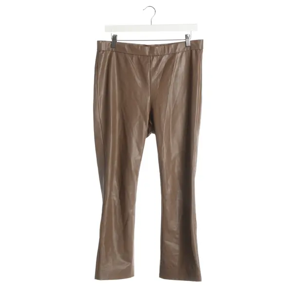 Pants, in Brown, Polyurethane, Raffaello Rossi