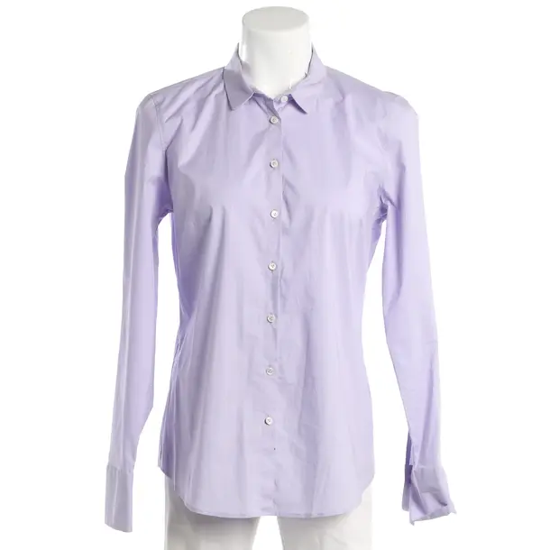 Bluse, in Lavendel, Baumwolle, Van Laack