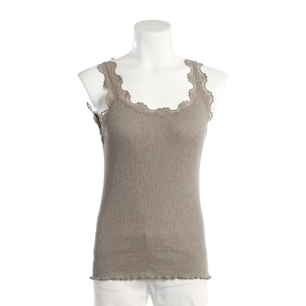 Top, in Brown, Silk, Rosemunde