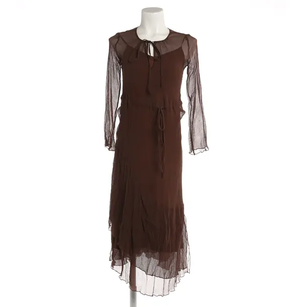 Kleid, in Braun, Seide, Marc O'Polo