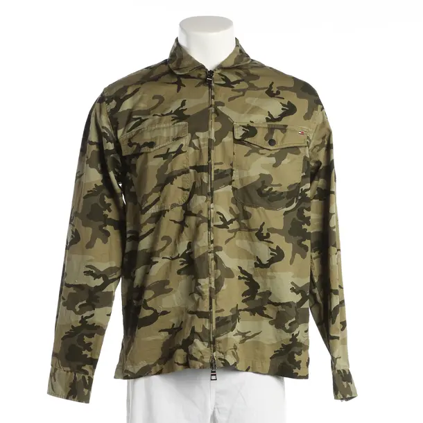 Summer Jacket, in Olive Green, Cotton, Tommy Hilfiger