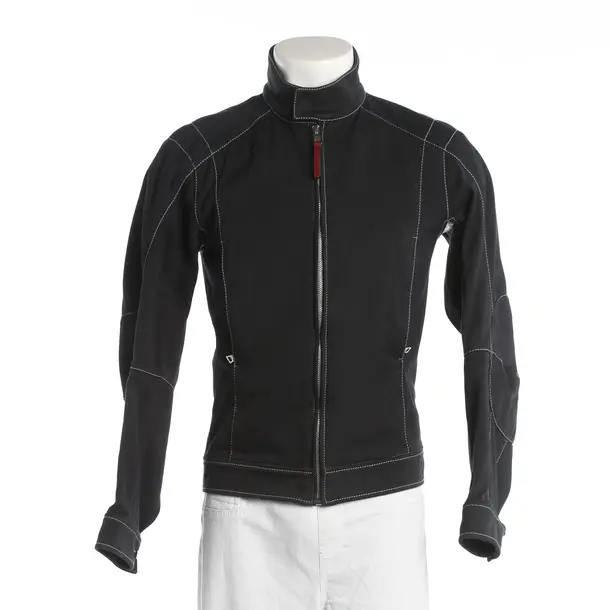 Summer Jacket, in Navy, Cotton, Prada Linea Rossa