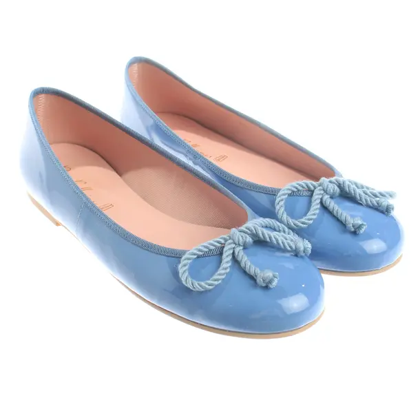 Ballet Flats, in Light Blue, Pretty Ballerinas