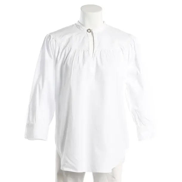 Blouse, in White, Cotton, Polo Ralph Lauren