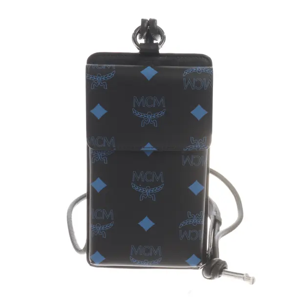Phone Bag, in Black, Leather, MCM