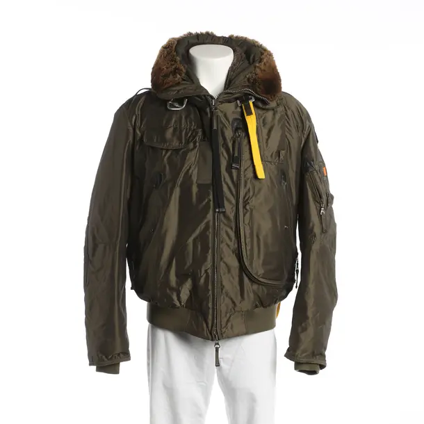 Winter Jacket, in Dark Green, Polyester, Parajumpers