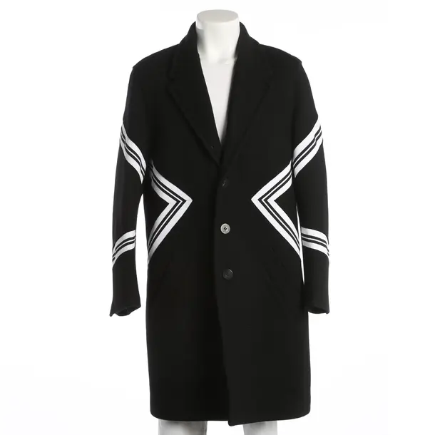 Winter Coat, in Black, Wool, Neil Barrett