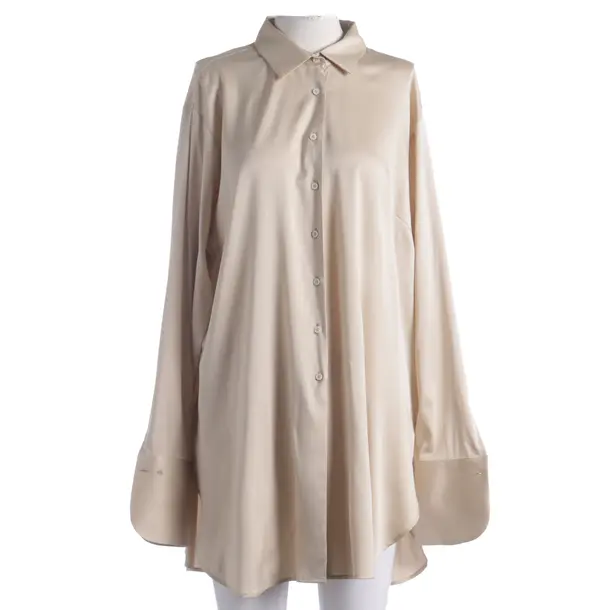 Bluse, in Hellbraun, Seide, Van Laack