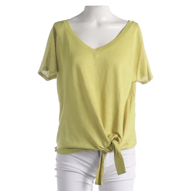 Shirt, in Mustard Yellow, Linen, Marc Cain