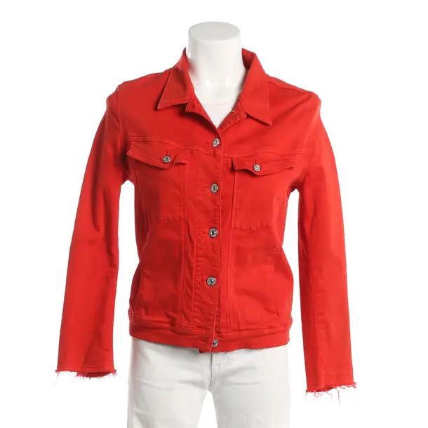 Summer Jacket, in Red, Cotton, 7 for all mankind