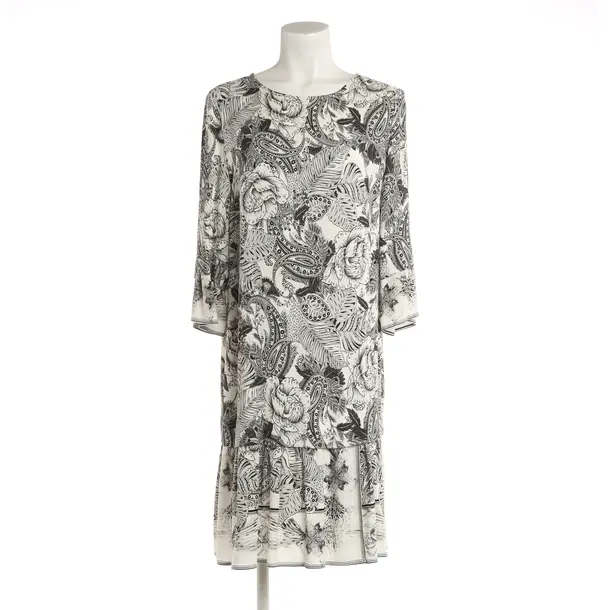 Dress, in White, Viscose, Riani