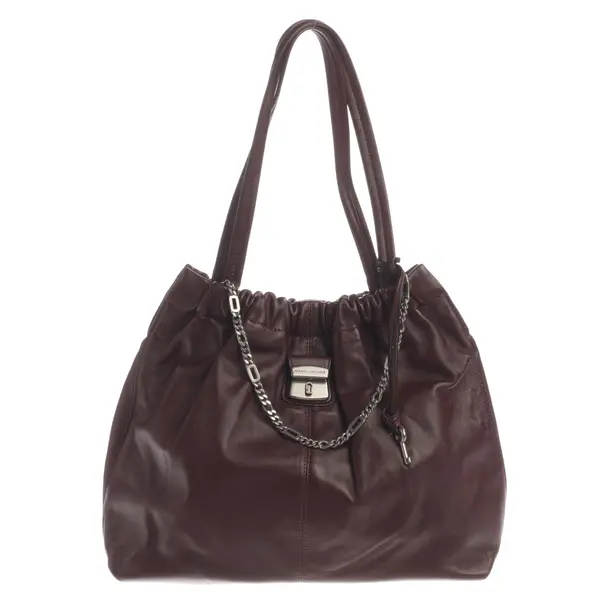 Shoulder Bag, in Bordeaux, Leather, Marc Jacobs