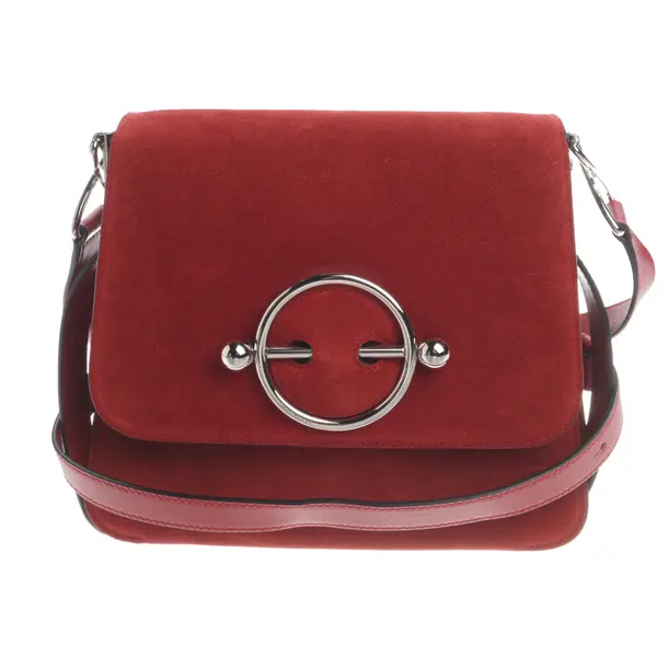 Cross Body Bag, in Red, Leather, JW Anderson