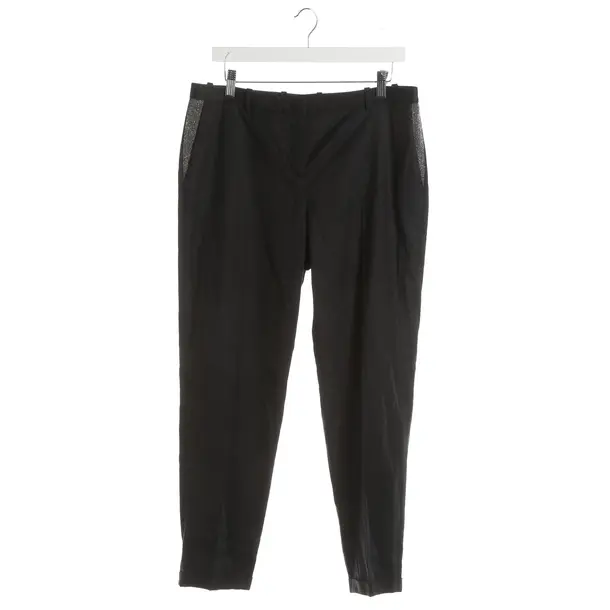 Pants, in Dark Gray, Wool, Fabiana Filippi