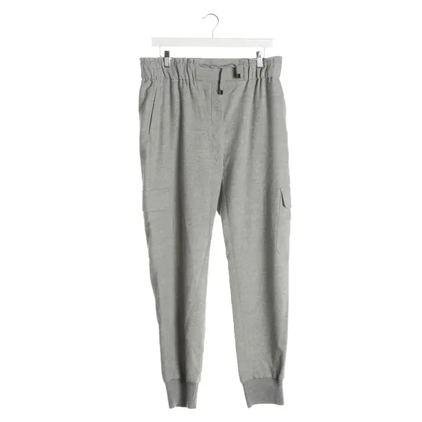 Hose, in Hellgrau, Wolle, Peserico