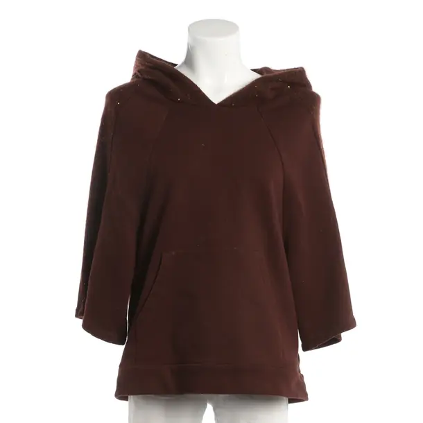 Felpa con cappuccio, in Marrone, Cotone, Fabiana Filippi