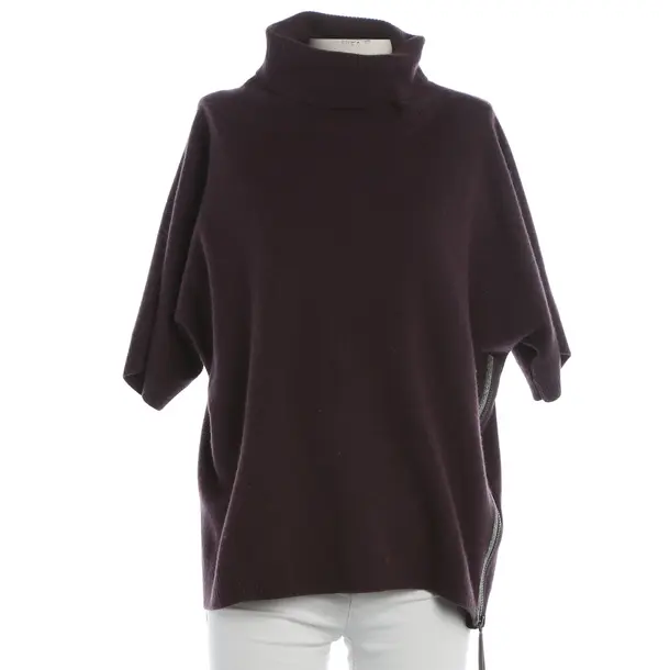 Shirt, in Dunkellila, Wolle, Fabiana Filippi