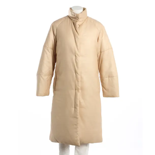 Down Puffer Coat, in Light Brown, Polyester, Jil Sander