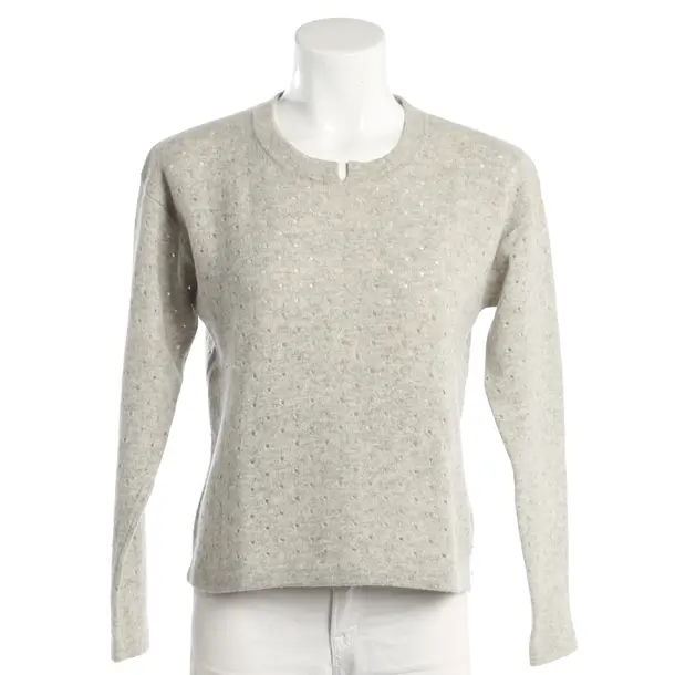 Jumper, in Light Gray, Wool, Allude