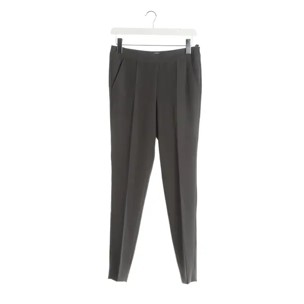 Pants, in Gray, Polyester, Armani Collezioni
