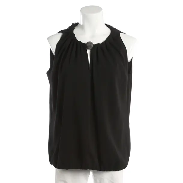 Top, in Schwarz, Seide, Fabiana Filippi
