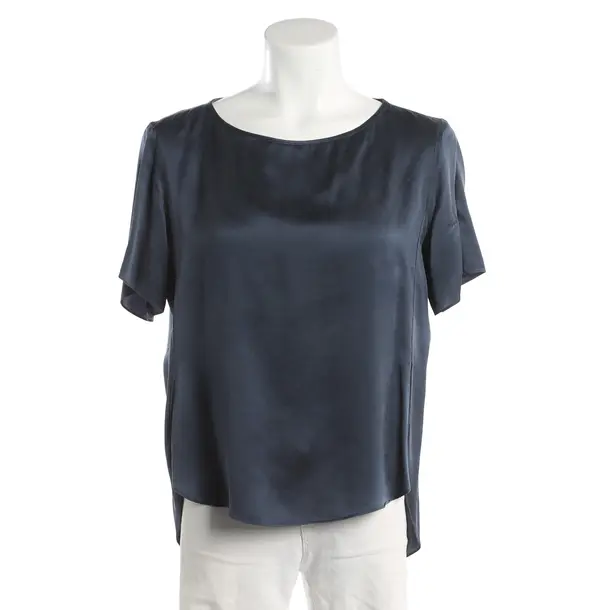 Shirt, in Navy, Silk, Drykorn