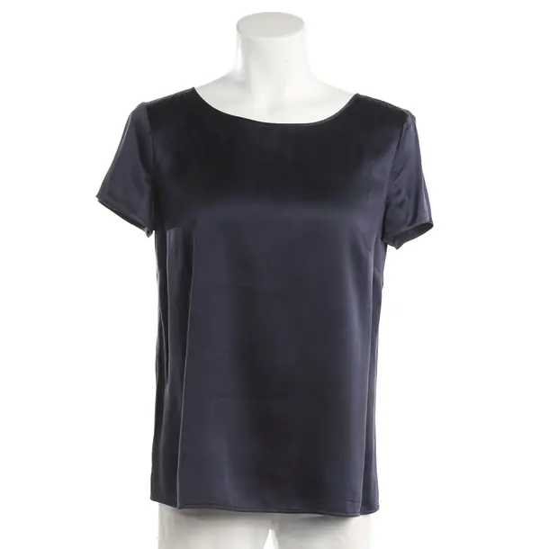 Shirt, in Navy, Seide, Armani Collezioni