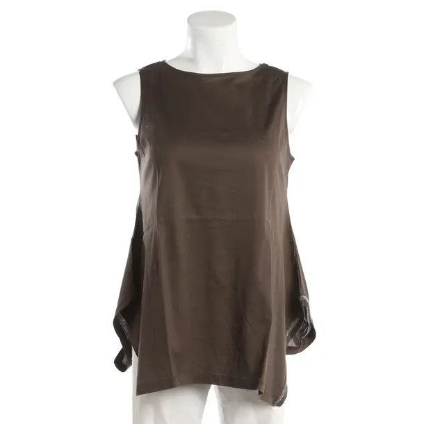 Top, in Dark Brown, Cotton, Fabiana Filippi