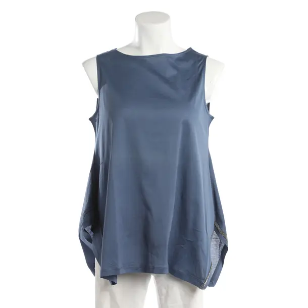 Top, in Navy, Baumwolle, Fabiana Filippi