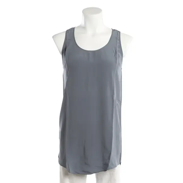 Top, in Dunkelgrau, Seide, Hugo Boss Red Label