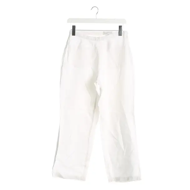 Hose, in Weiß, Leinen, Raffaello Rossi