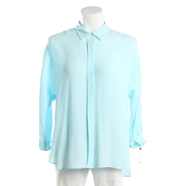 Bluse, in Hellblau, Acetat, Marc Cain