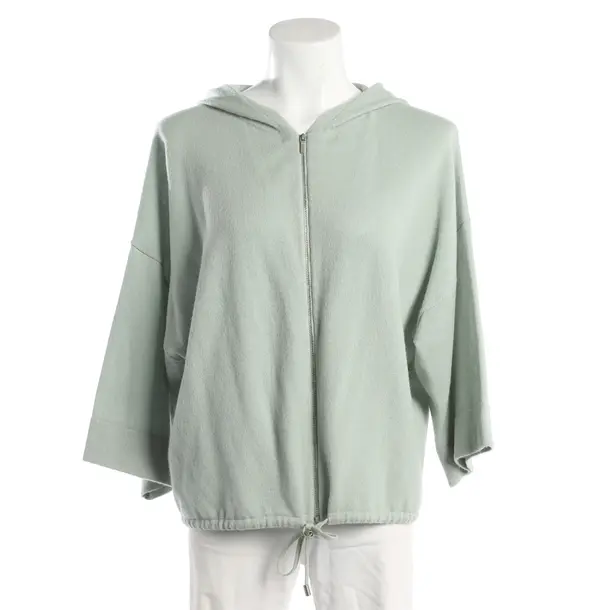 Cardigan, in Light Green, Wool, FFC