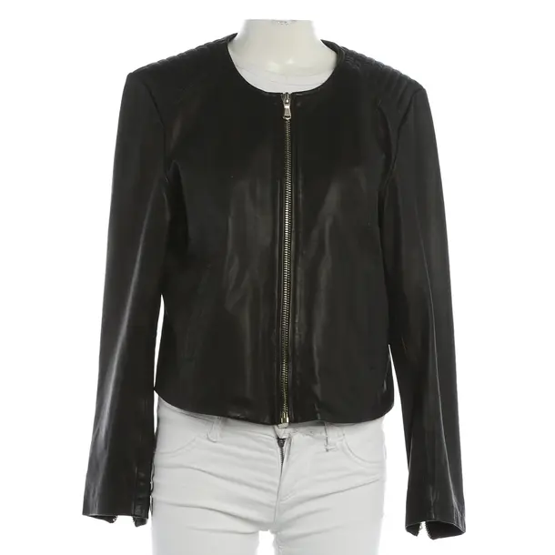 Lederjacke, in Schwarz, Leder, Mos Mosh