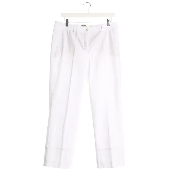Pantaloni, in Bianco, Lyocell, Seducente