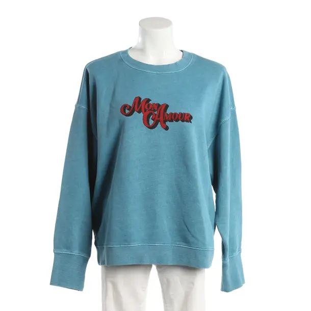 Sweatshirt, in Turquoise, Cotton, Zadig & Voltaire