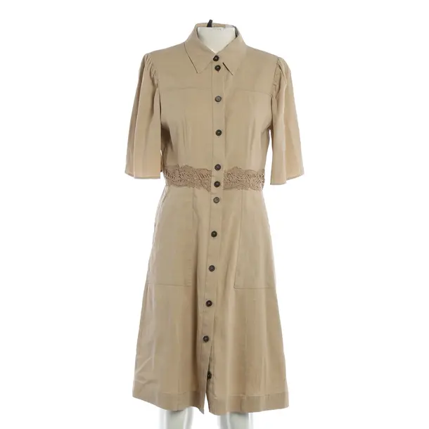 Dress, in Light Brown, Linen, Marc Cain