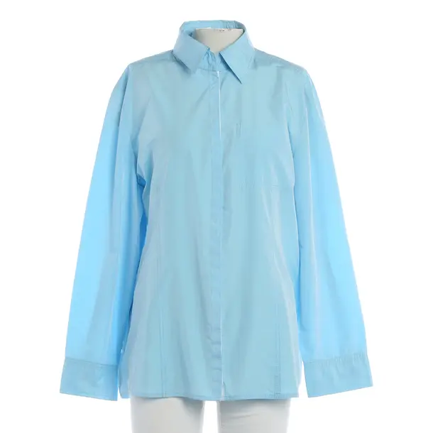 Blouse, in Light Blue, Microfiber, Marc Cain