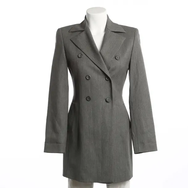 Blazer, in Gray, Wool, Windsor