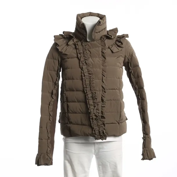 Mid-Season Jacket, in Brown, Polyamide, Patrizia Pepe