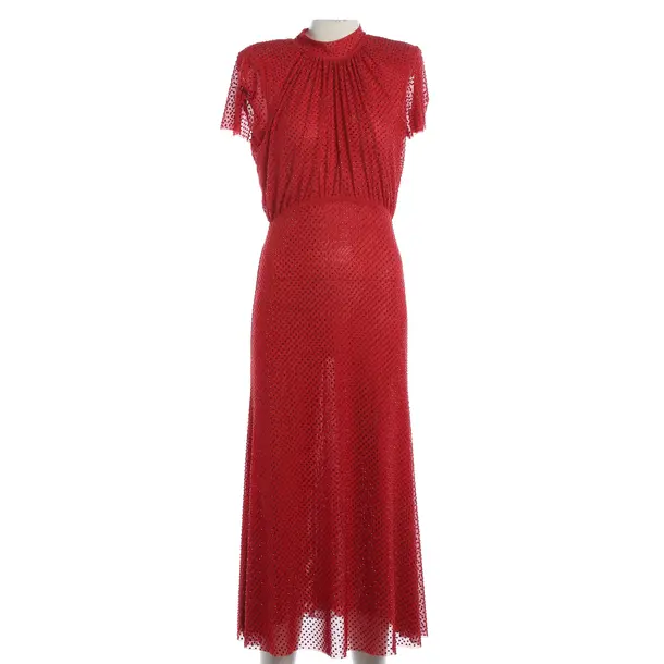 Cocktail Dress, in Red, Polyester, self-portrait