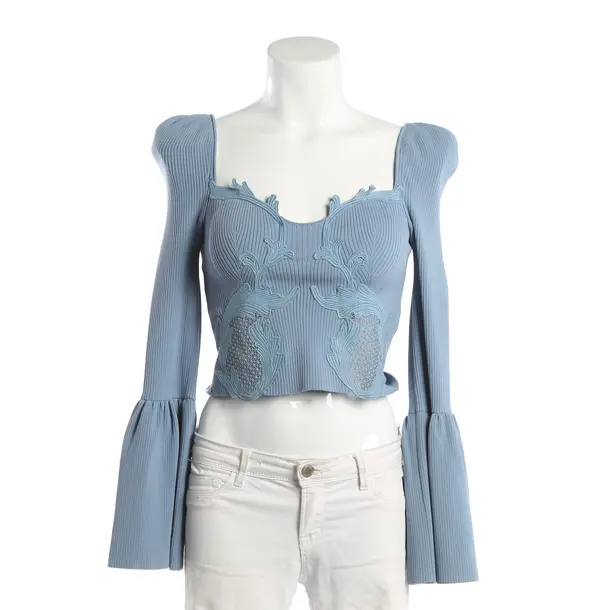 Longsleeve, in Hellblau, Viskose, self-portrait