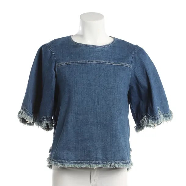 Blouse, in Blue, Cotton, See by Chloé