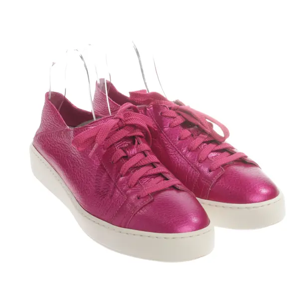 Sneaker, in Fuchsia, Santoni