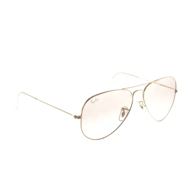 Sonnenbrille, in Gold, Kunststoff, Ray Ban